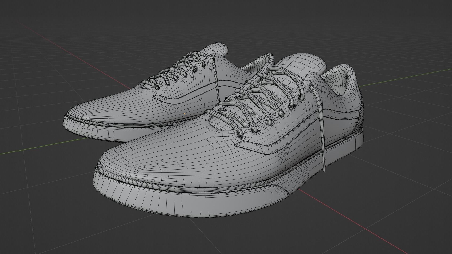 3d shoes modeling Free 3D model_5