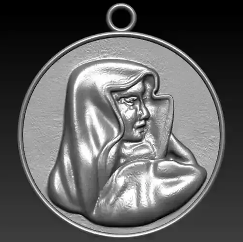 Virgin Mary Pendant