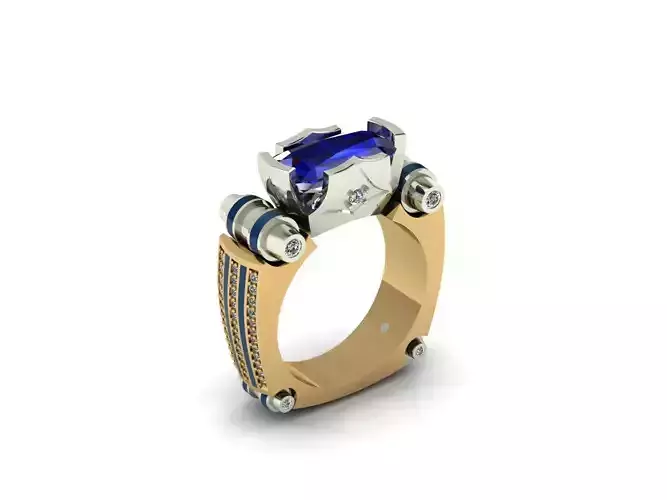 Ring for Man 3D print model