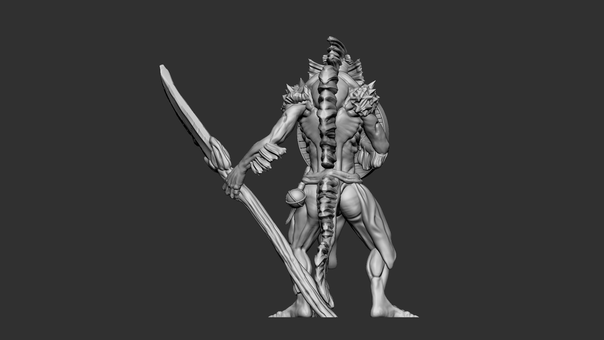Sahuagin guards - bundle 3D print model_9