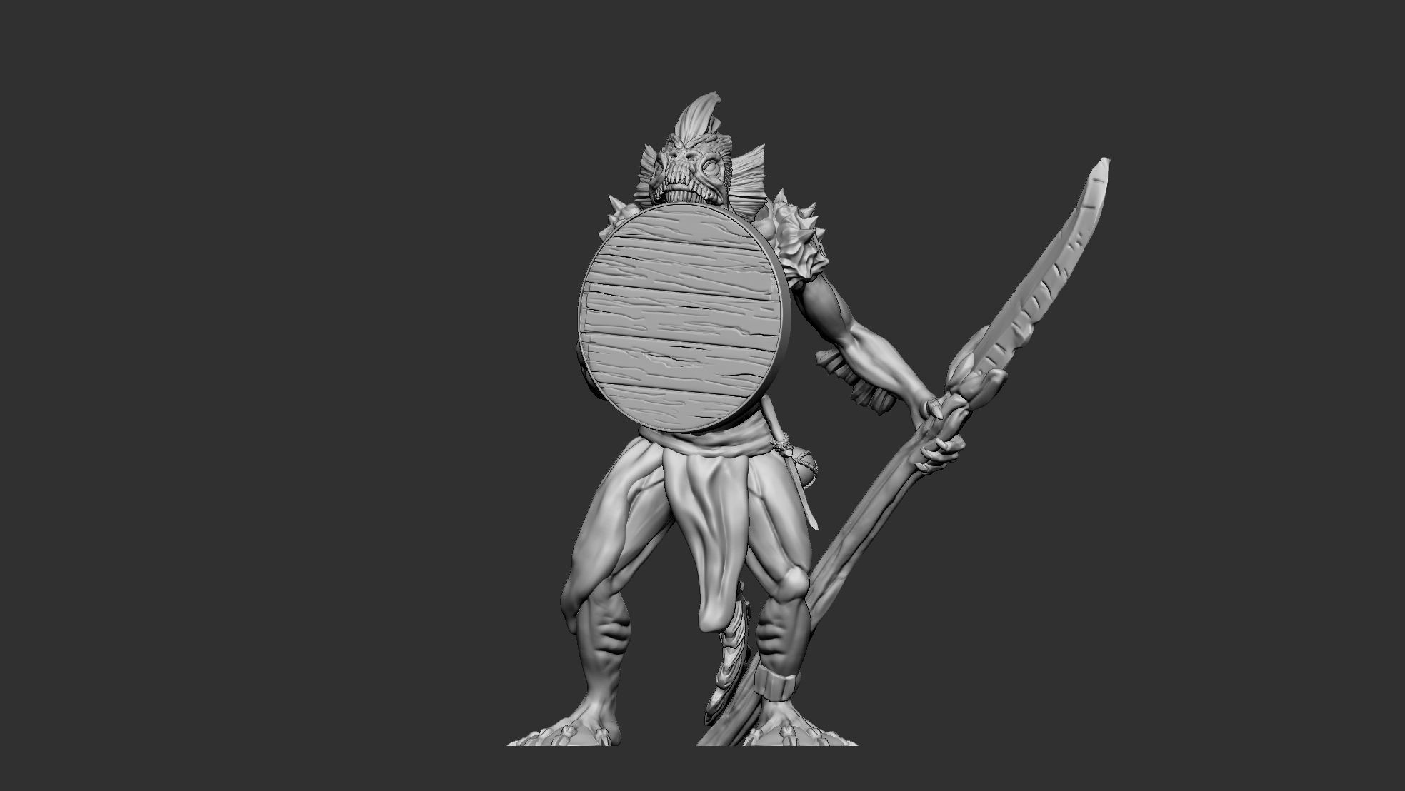 Sahuagin guards - bundle 3D print model_4