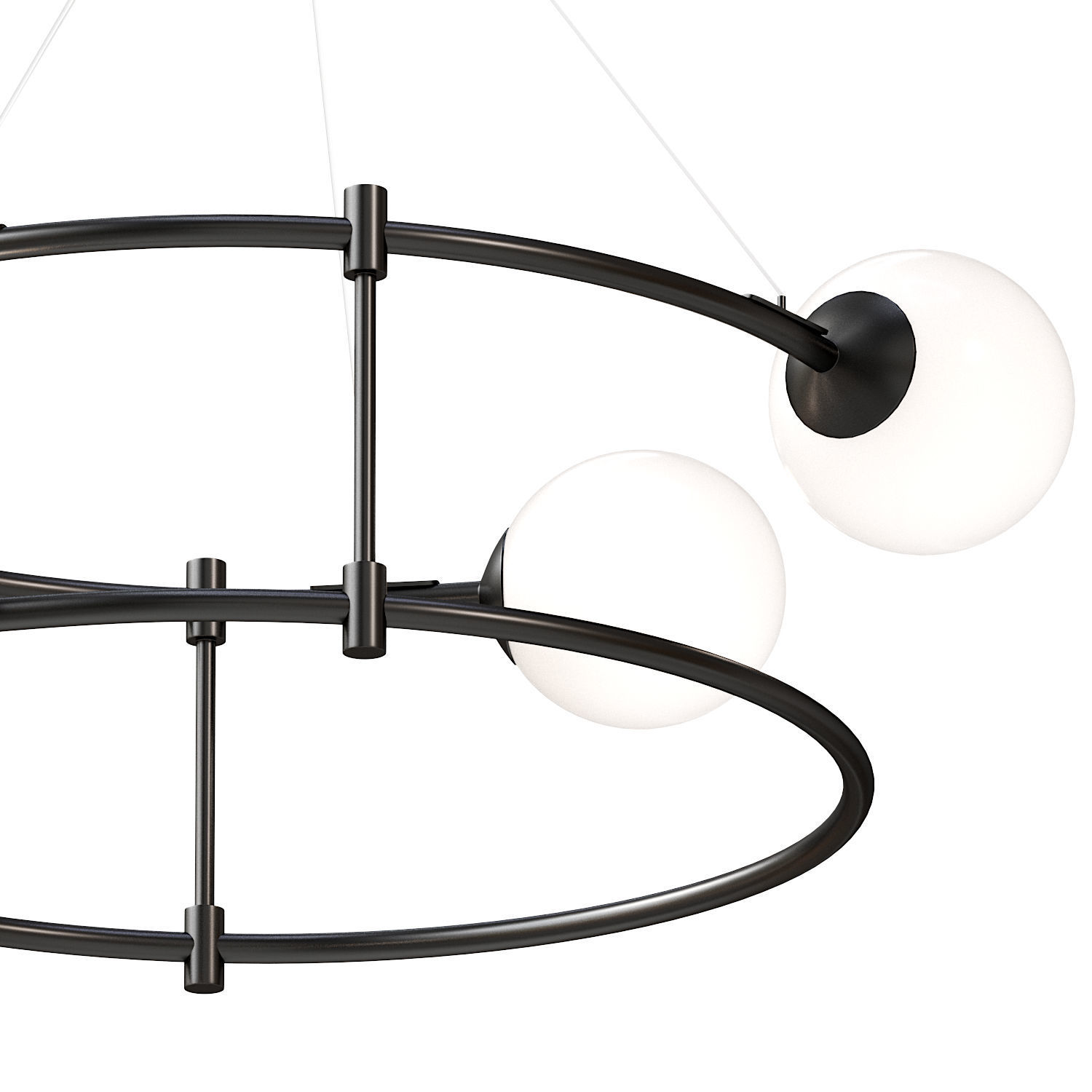 CHANDELIER CEILING LIGHTING MAYTONI BALANCE 3D model_1