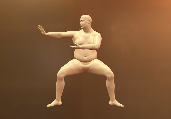Kung Fu Fatty 3D model