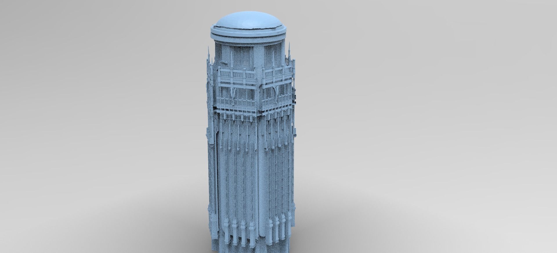 Motu Eternos Inspired Palace Tower 2  3D model_1
