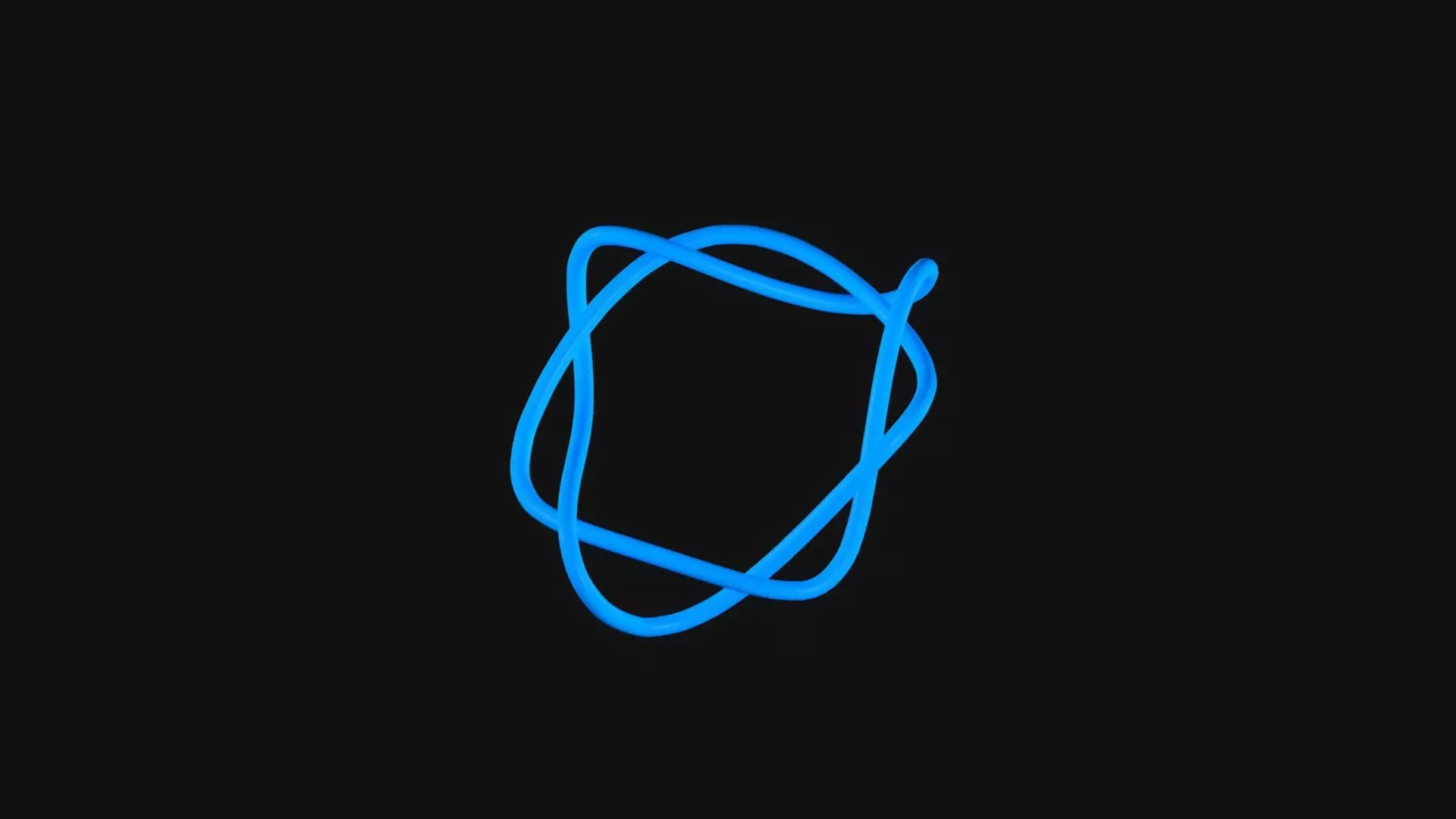 Knot 8 Low-poly 3D model_0