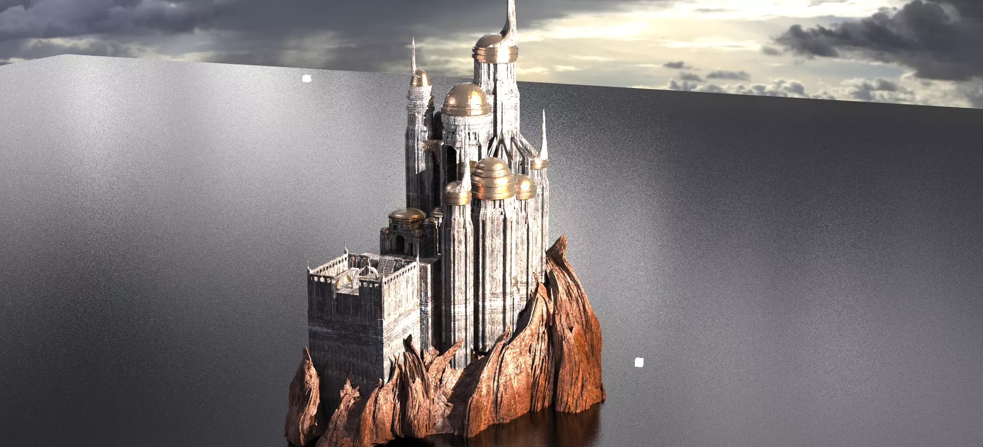 Motu Eternos Inspired Palace City 1  3D model_0