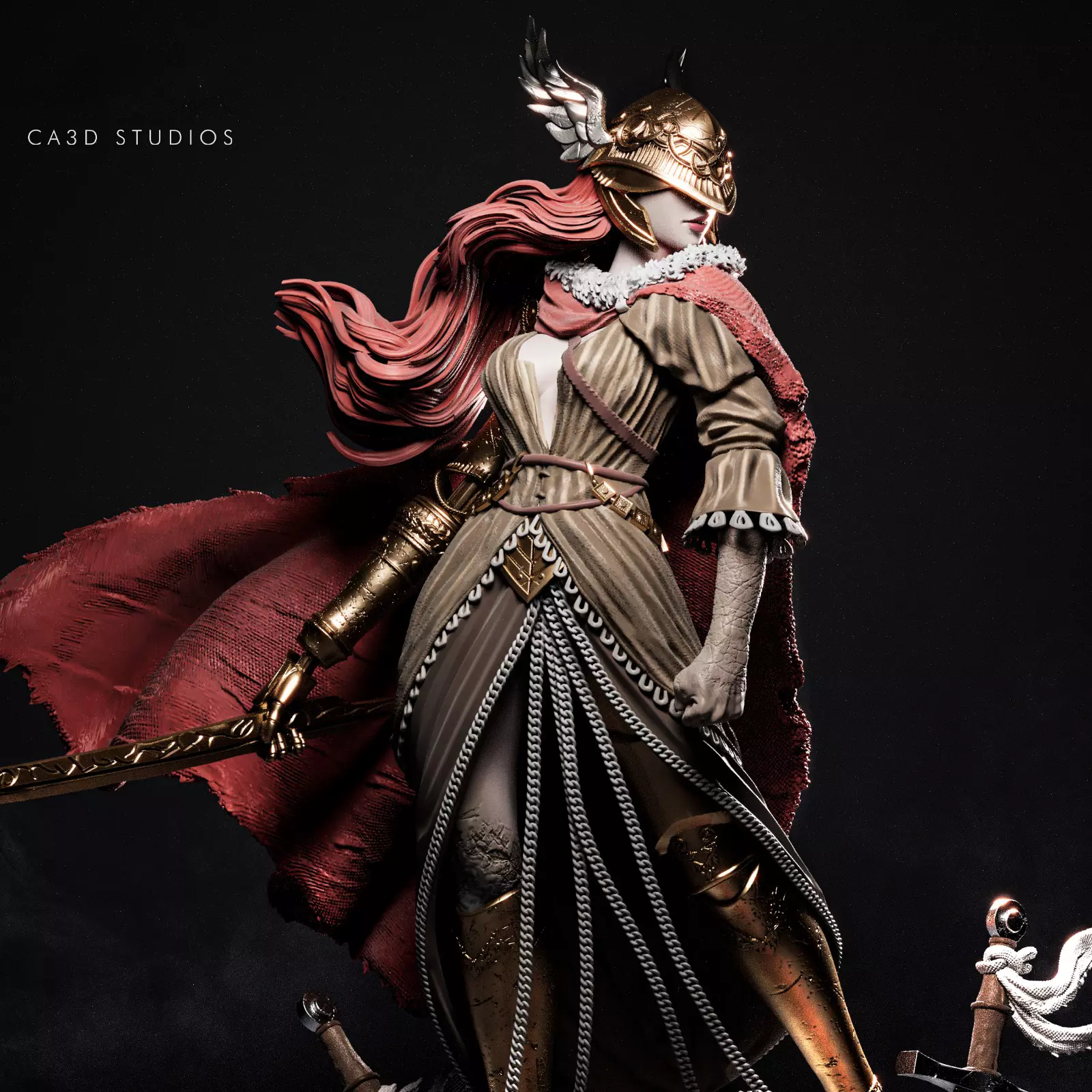 Malenia - Elden Ring 3D Print 3D print model_0