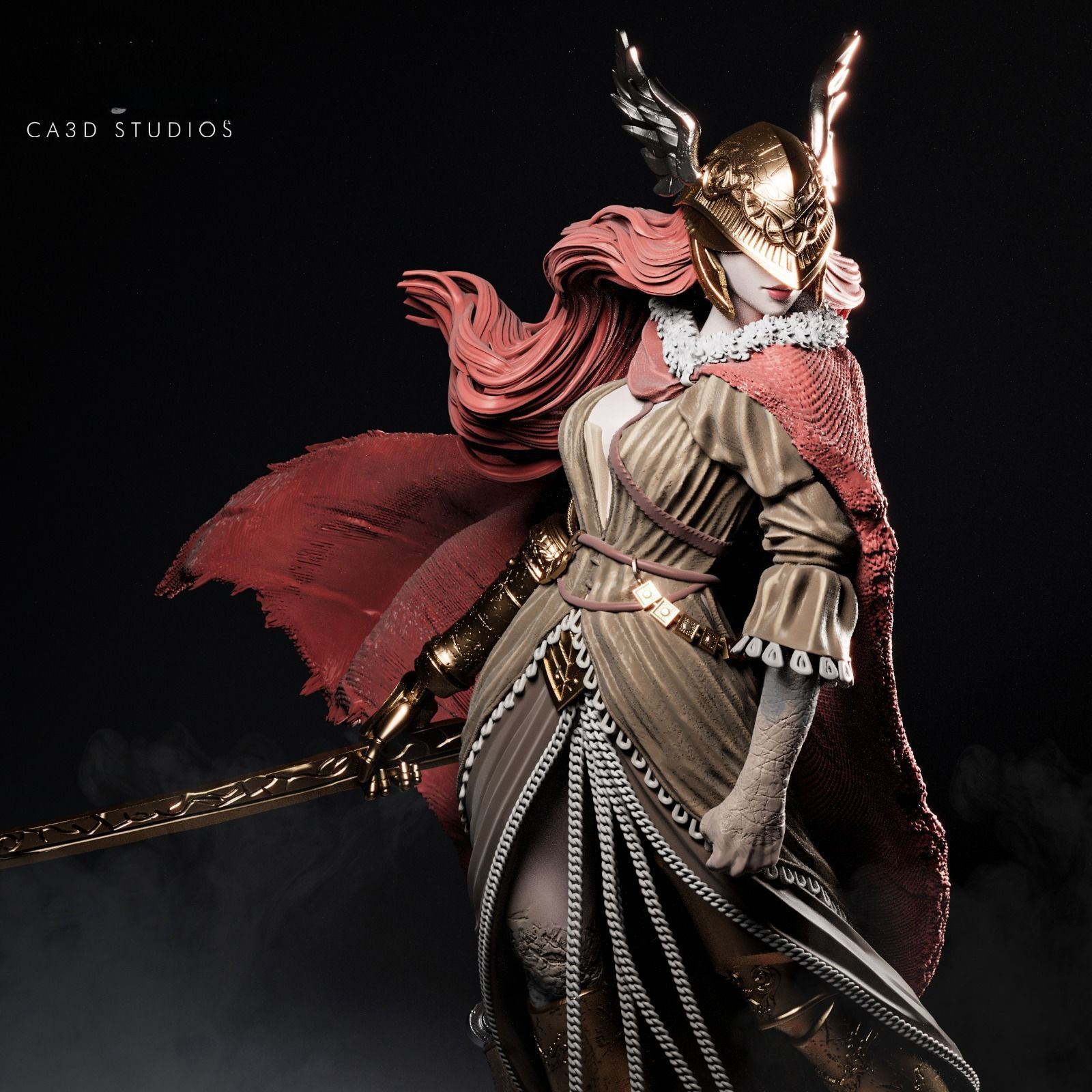 Malenia - Elden Ring 3D Print 3D print model_1