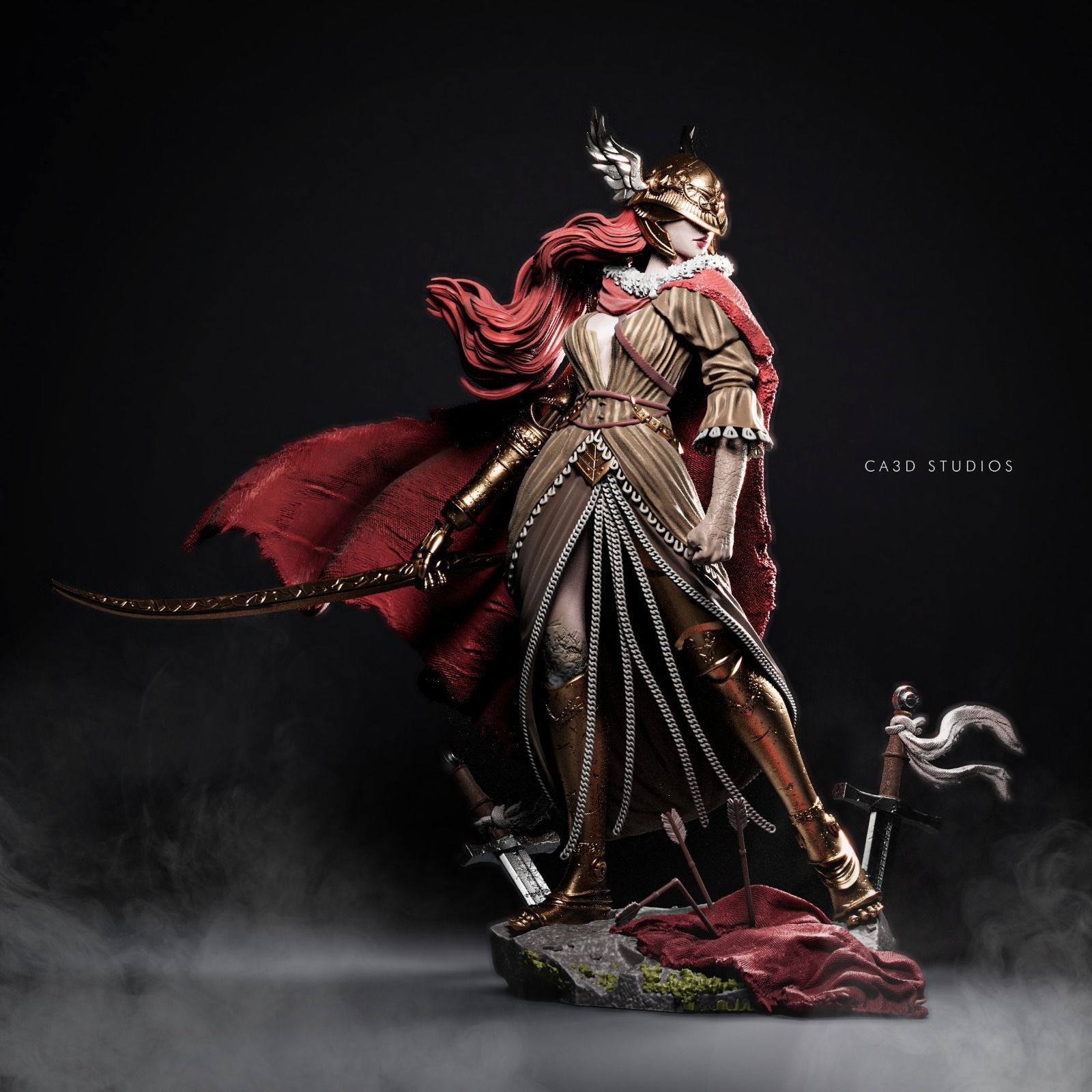 Malenia - Elden Ring 3D Print 3D print model_2