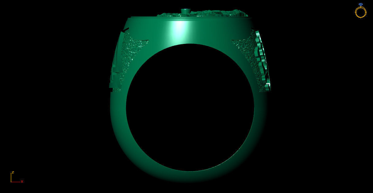 Witcher Ring STL 3D Model for Jewelry Design 3D print model_1