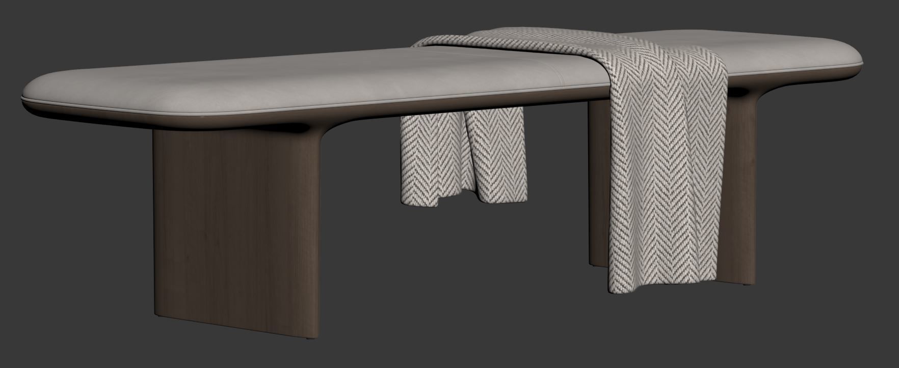 Catia Bench by Bernhardt Design 3D model_17