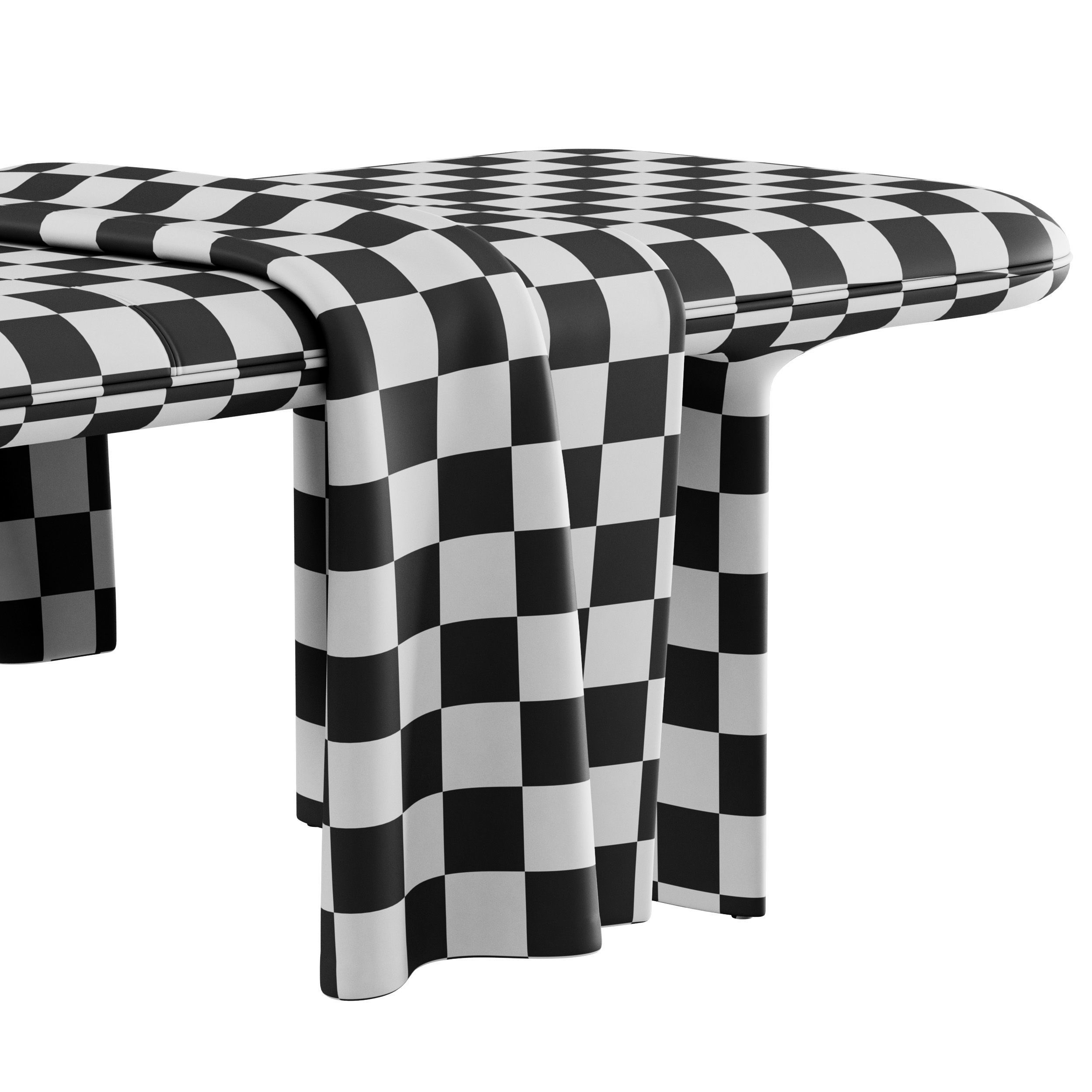 Catia Bench by Bernhardt Design 3D model_23