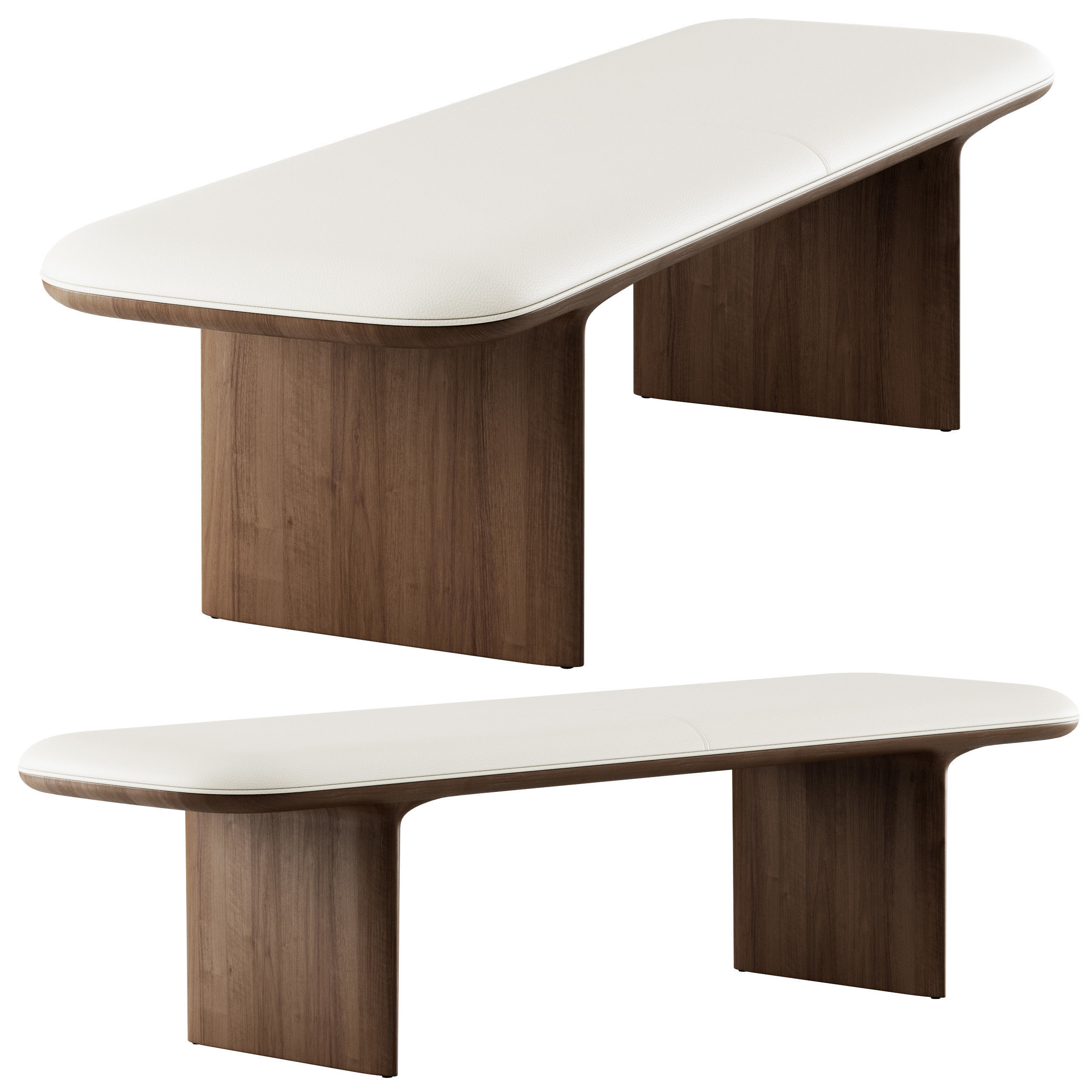 Catia Bench by Bernhardt Design 3D model_21