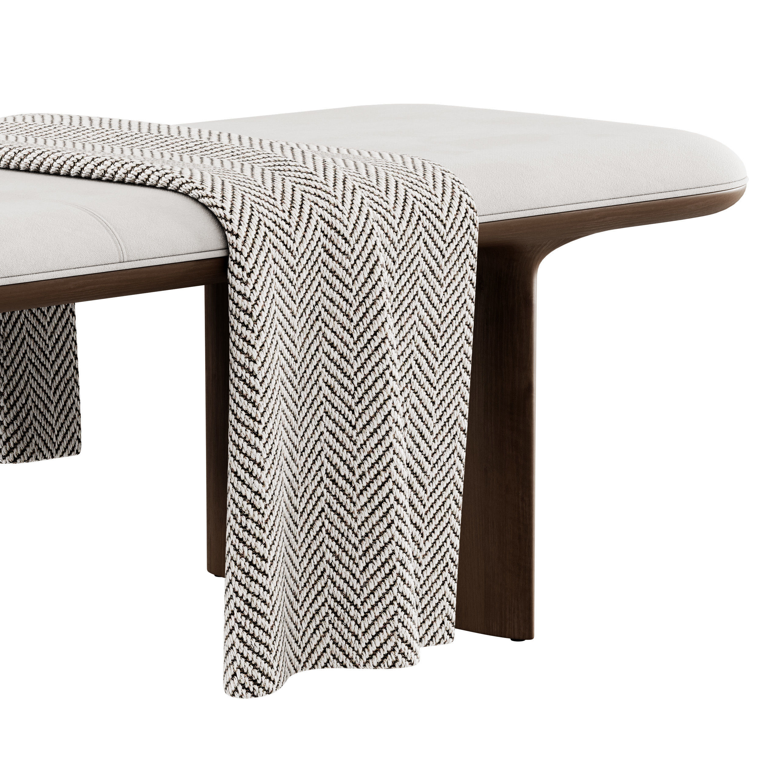 Catia Bench by Bernhardt Design 3D model_3