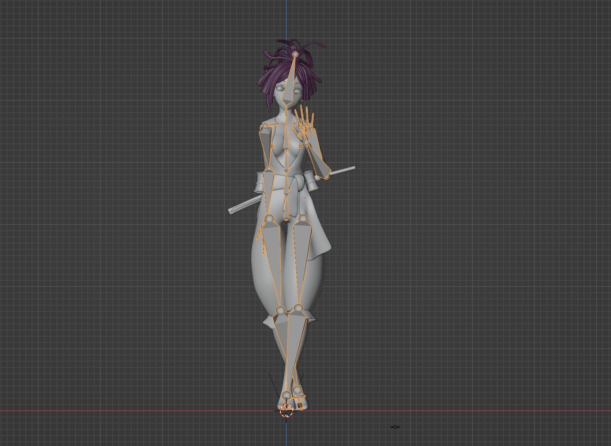 Yuzuriha - Hells Paradise 3D model_13