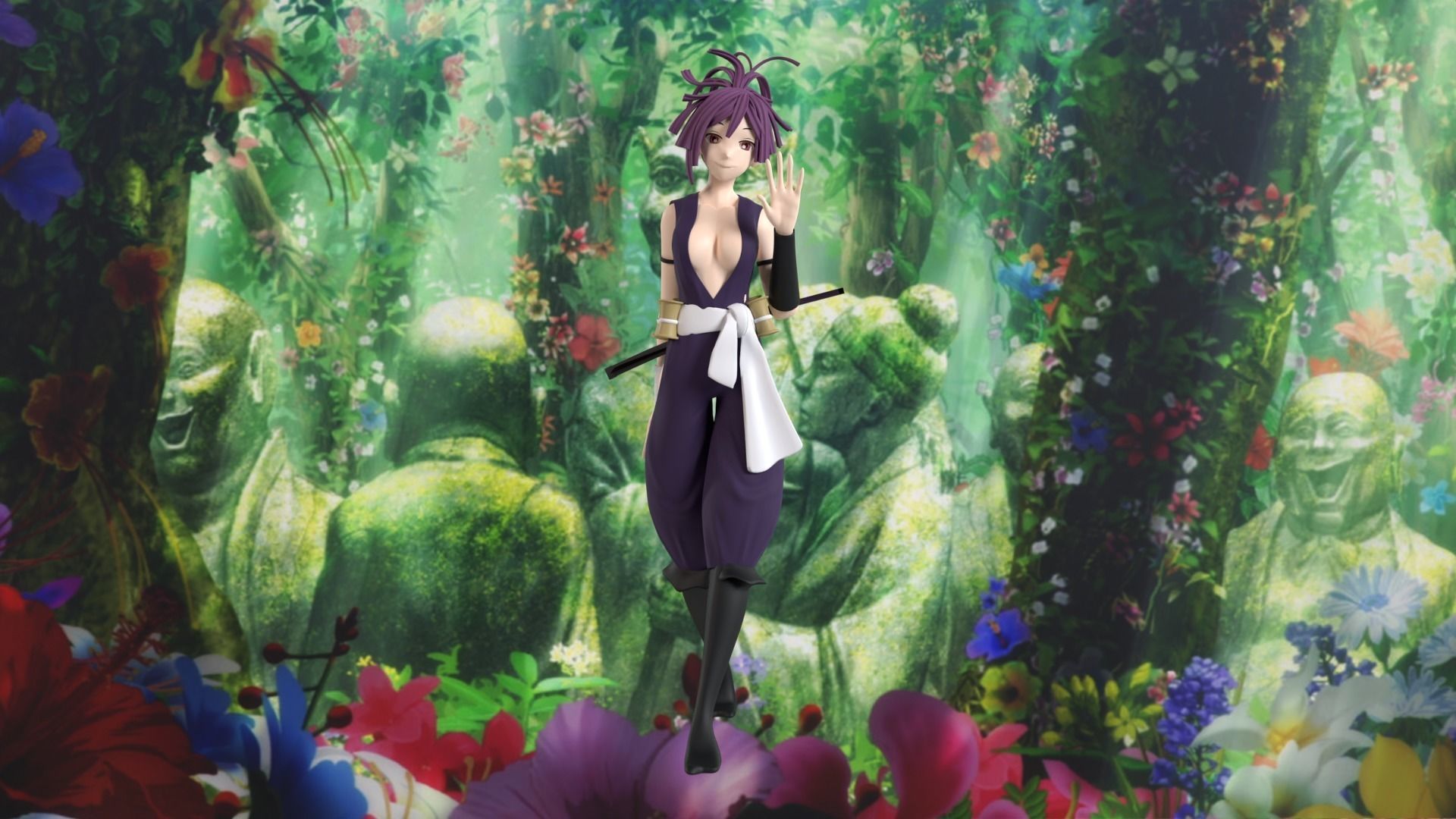 Yuzuriha - Hells Paradise 3D model_1