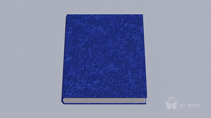 Simple Book 3D model