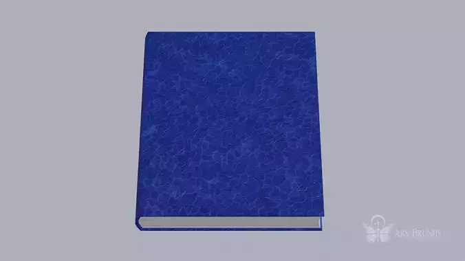 Simple Book 3D model