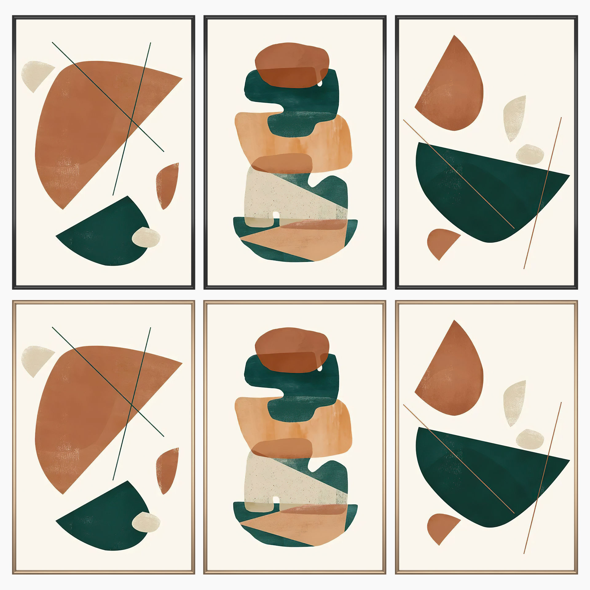 Wall Art Set 4127 3D model_1