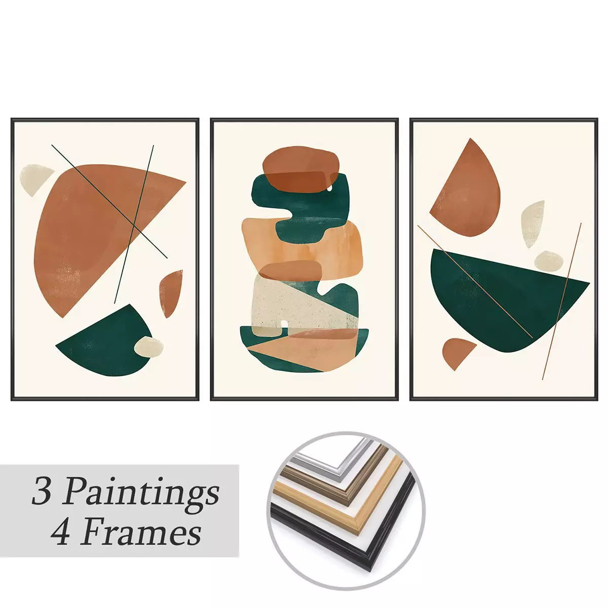 Wall Art Set 4127 3D model_0