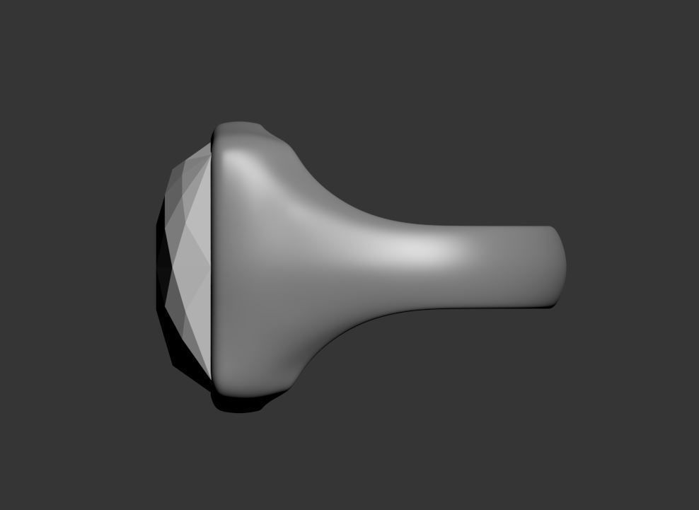 Square Ring 3D print model_6