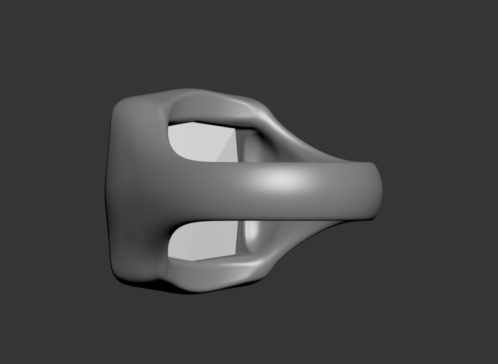 Square Ring 3D print model_8