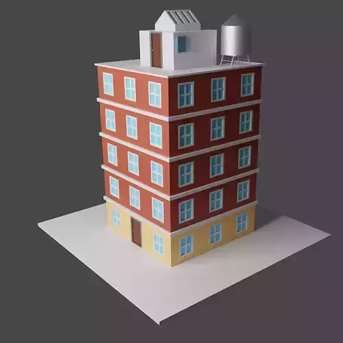 American-style building