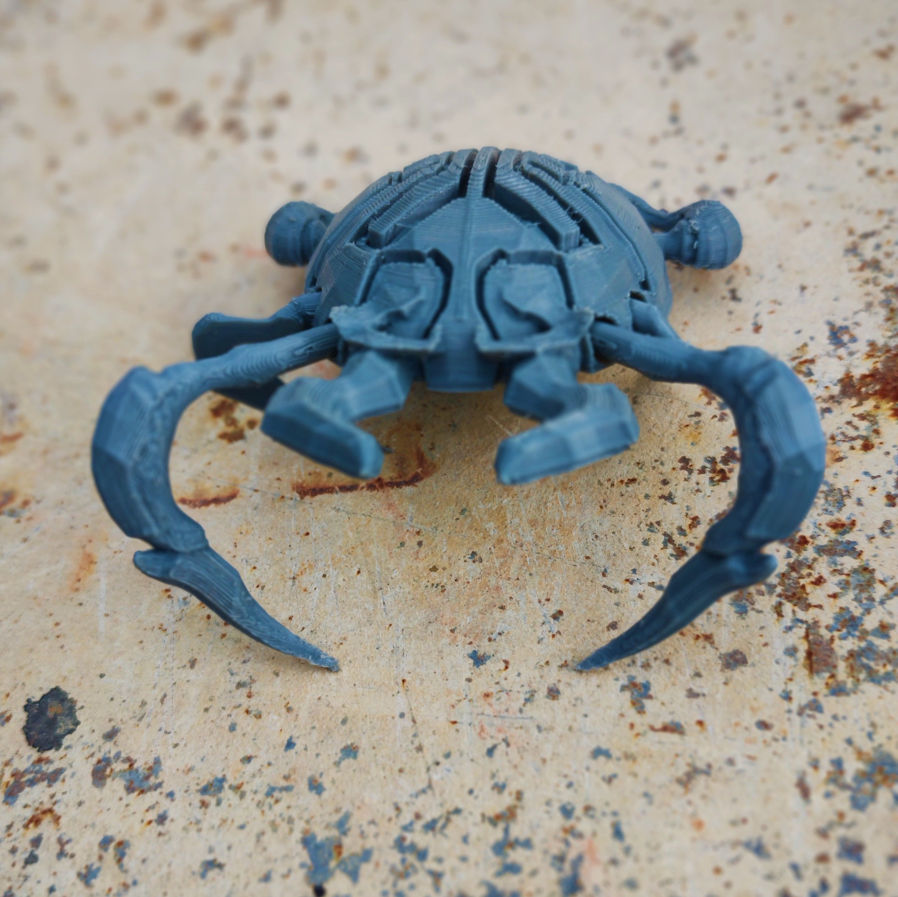 Blue Beetle Scarab 3D print model_3