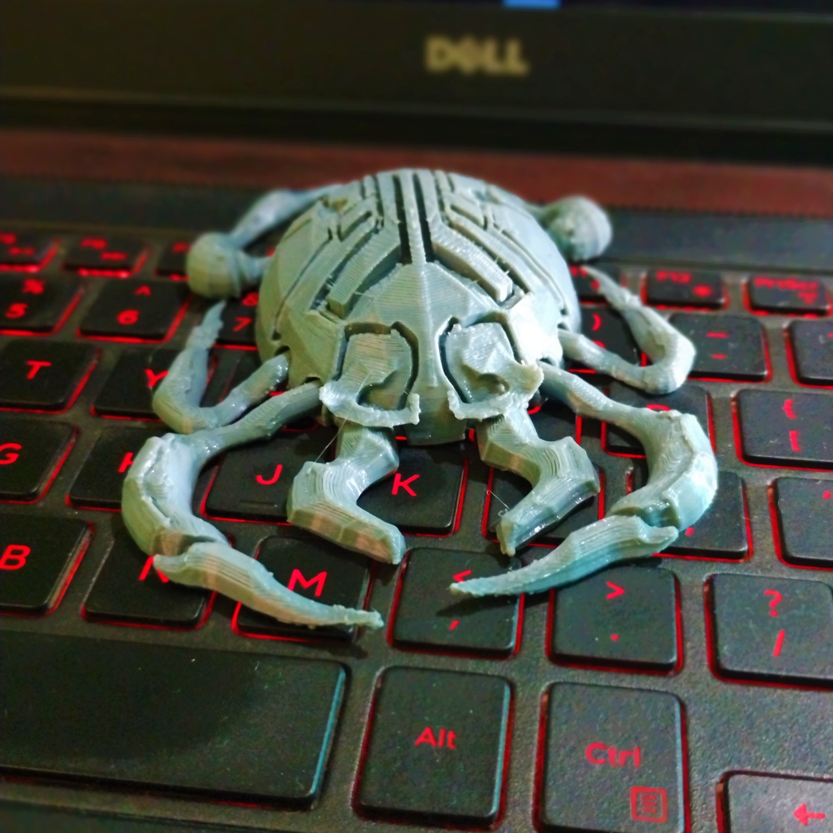 Blue Beetle Scarab 3D print model_5