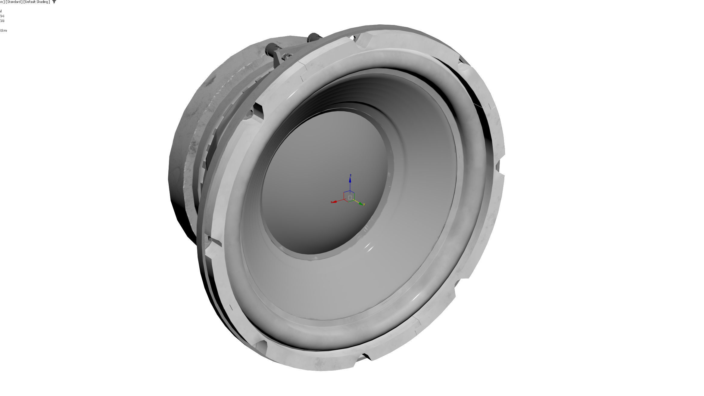 Powerful subwoofer Ciare 12 SW 3D model_21