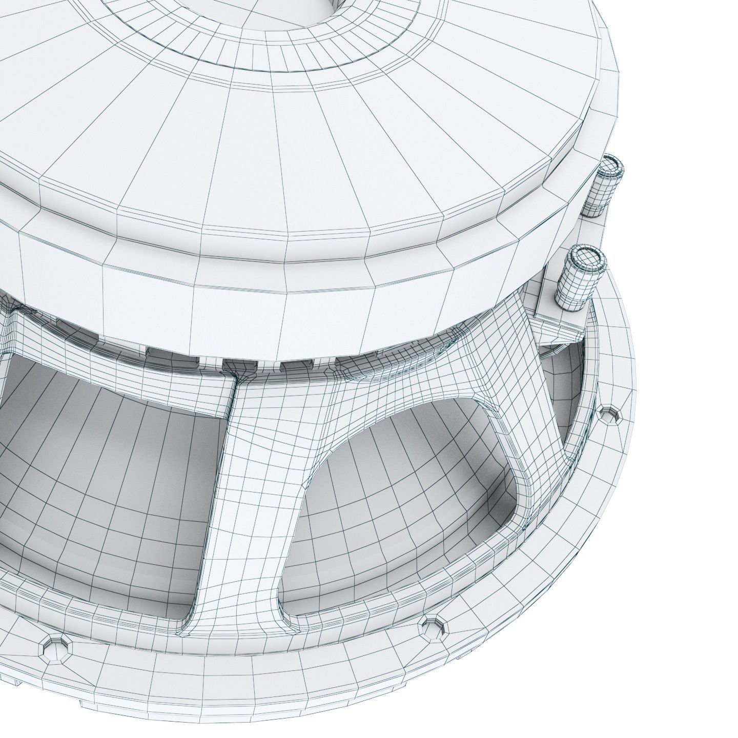 Powerful subwoofer Ciare 12 SW 3D model_17