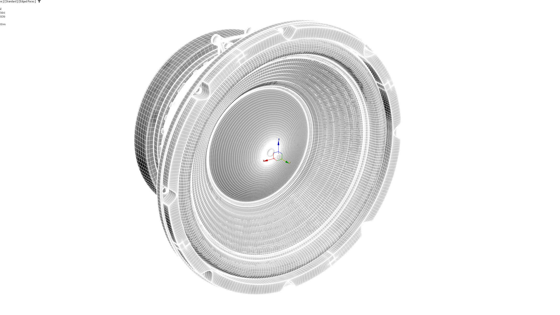 Powerful subwoofer Ciare 12 SW 3D model_23