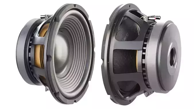 Powerful subwoofer Ciare 12 SW 3D model