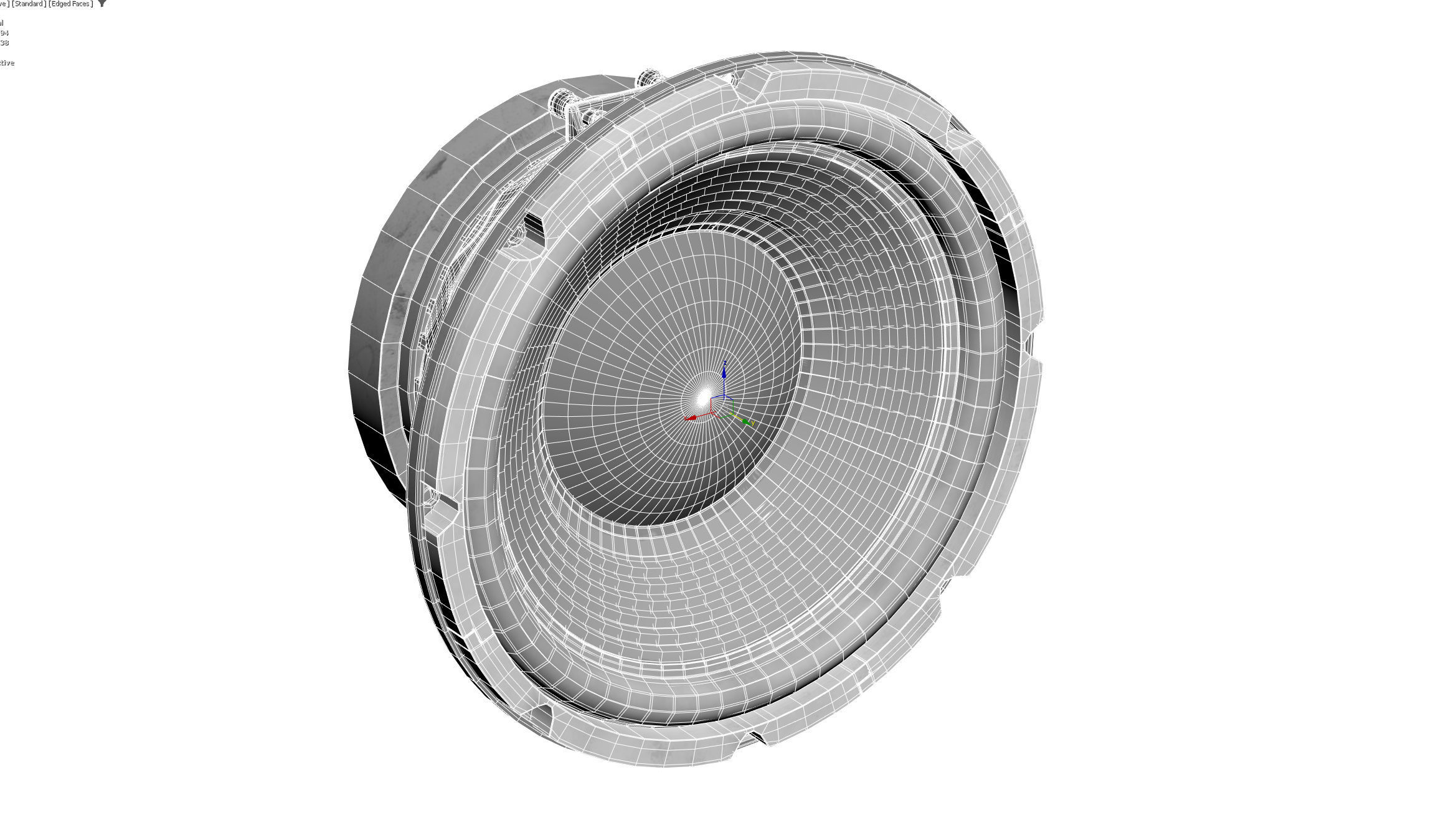 Powerful subwoofer Ciare 12 SW 3D model_22