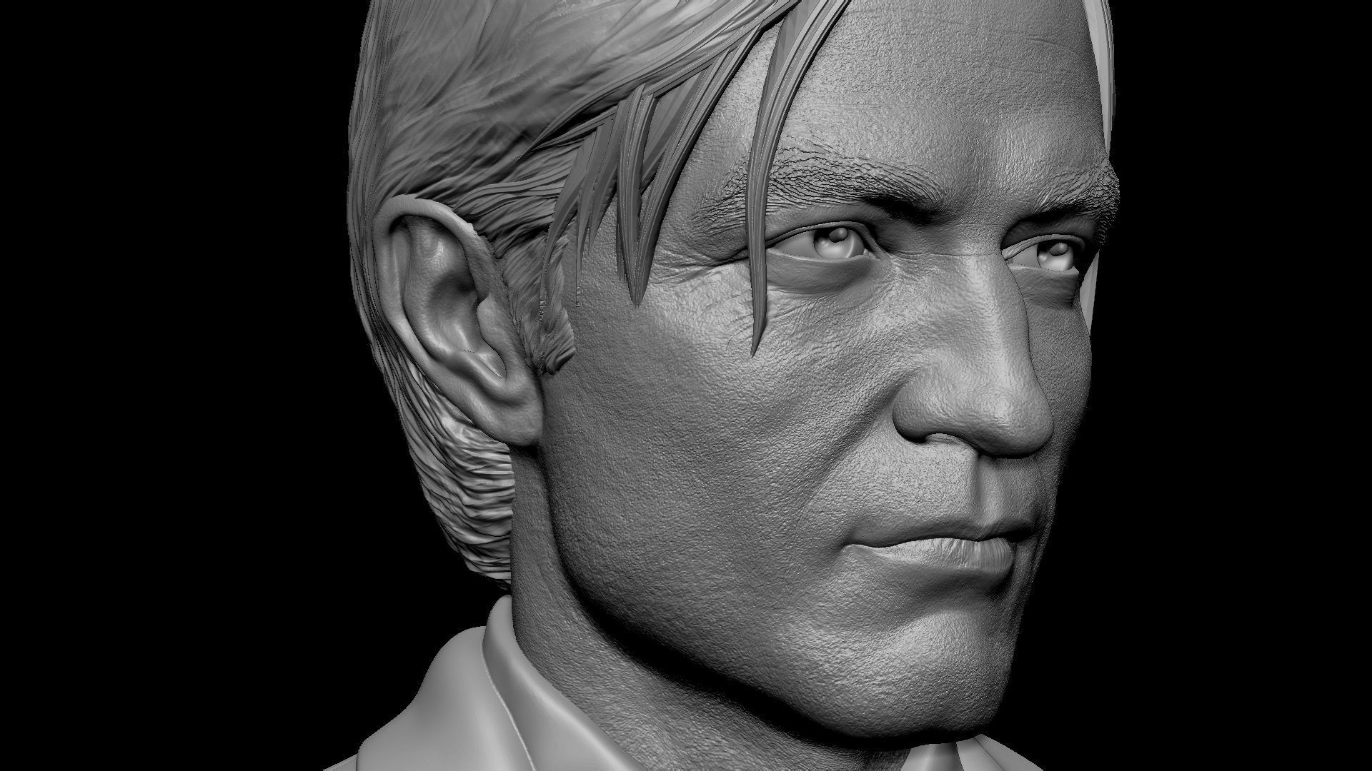 Robert Pattinson 3D print model_41