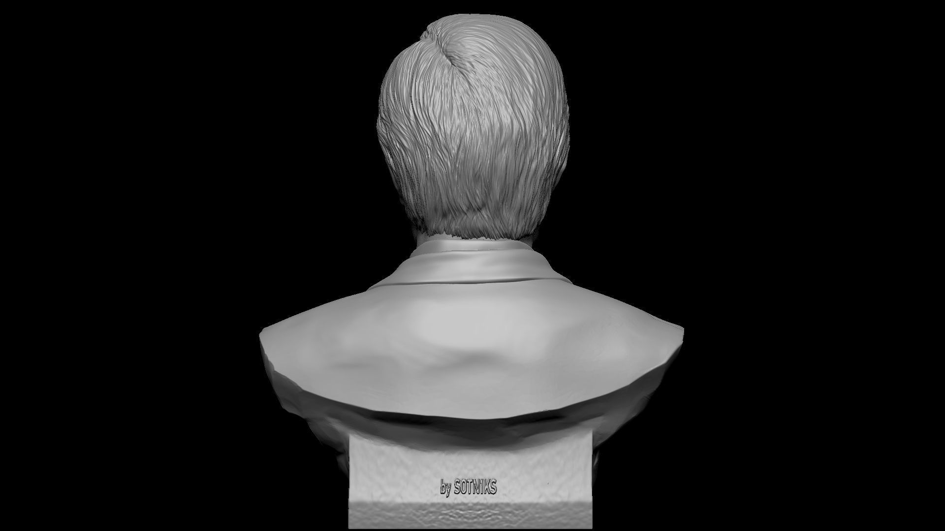 Robert Pattinson 3D print model_19