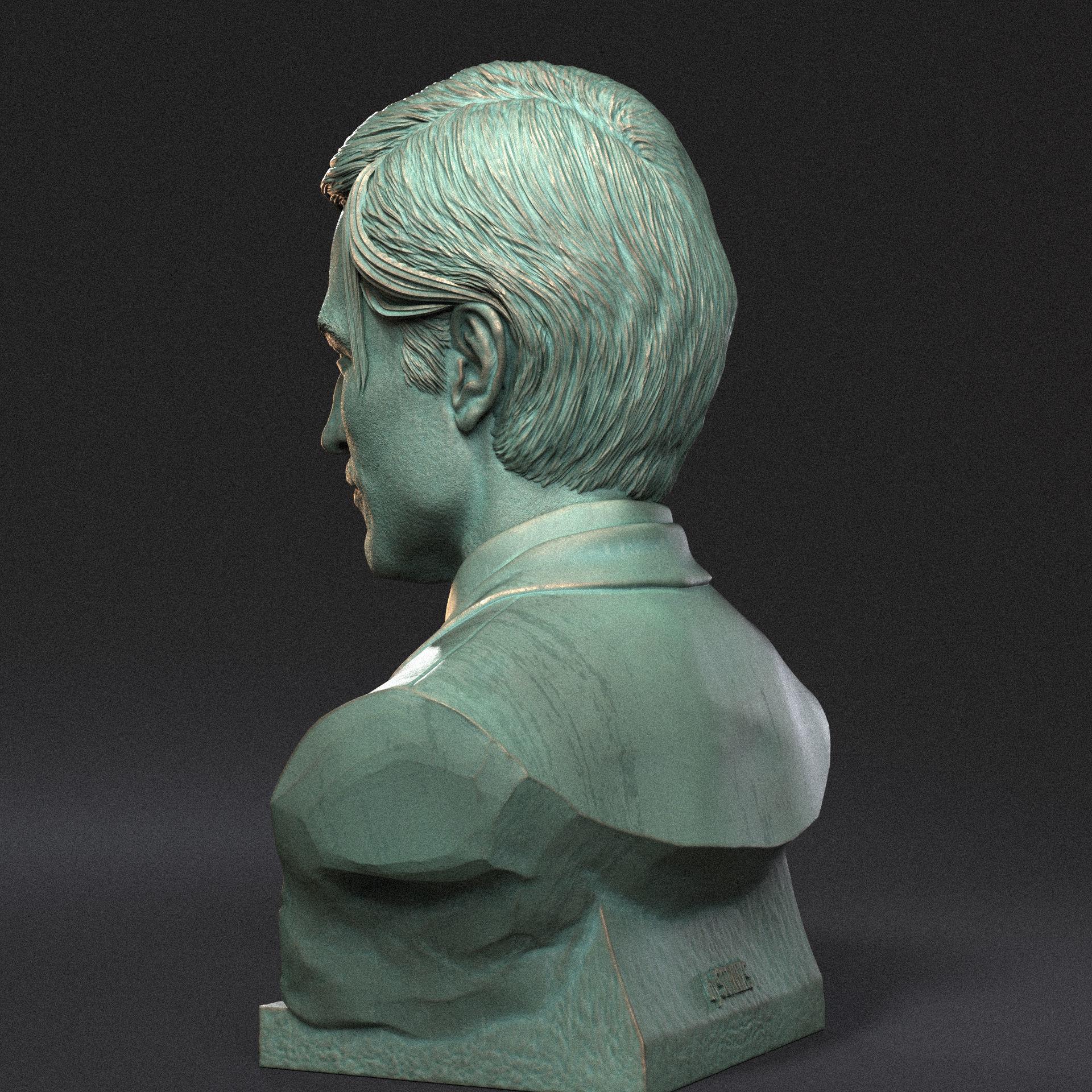 Robert Pattinson 3D print model_7