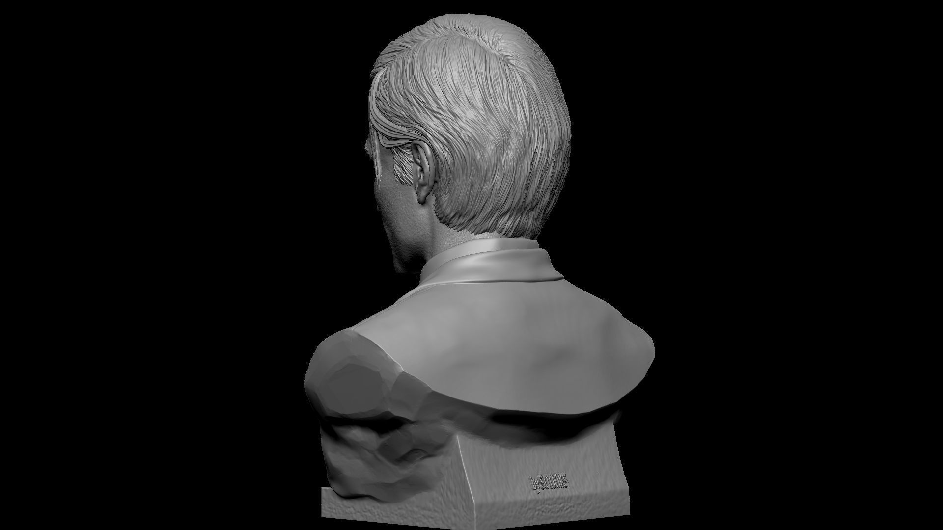 Robert Pattinson 3D print model_15