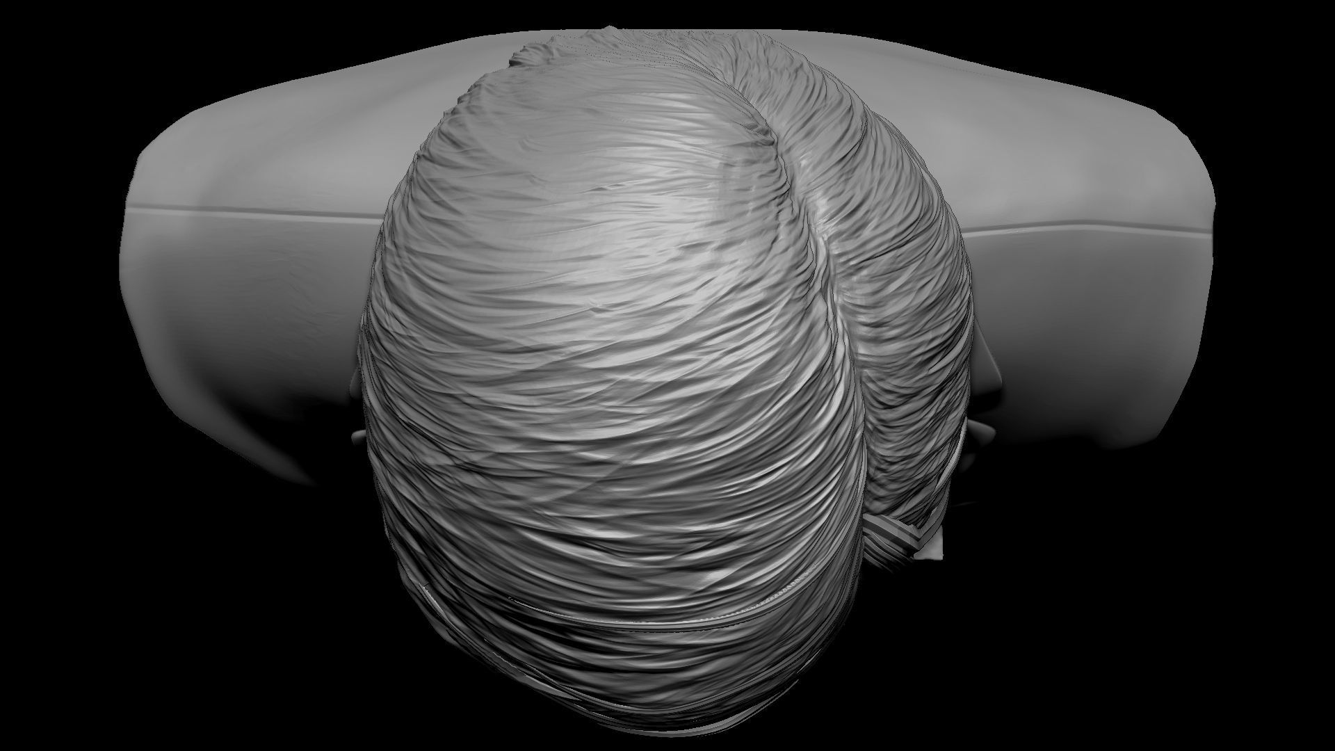 Robert Pattinson 3D print model_35