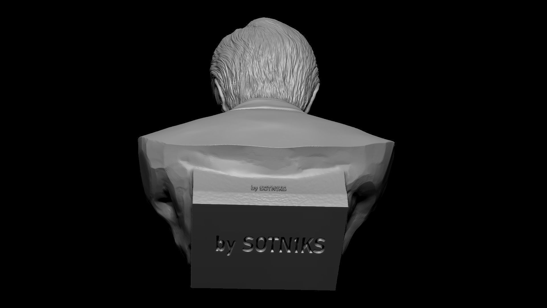 Robert Pattinson 3D print model_39
