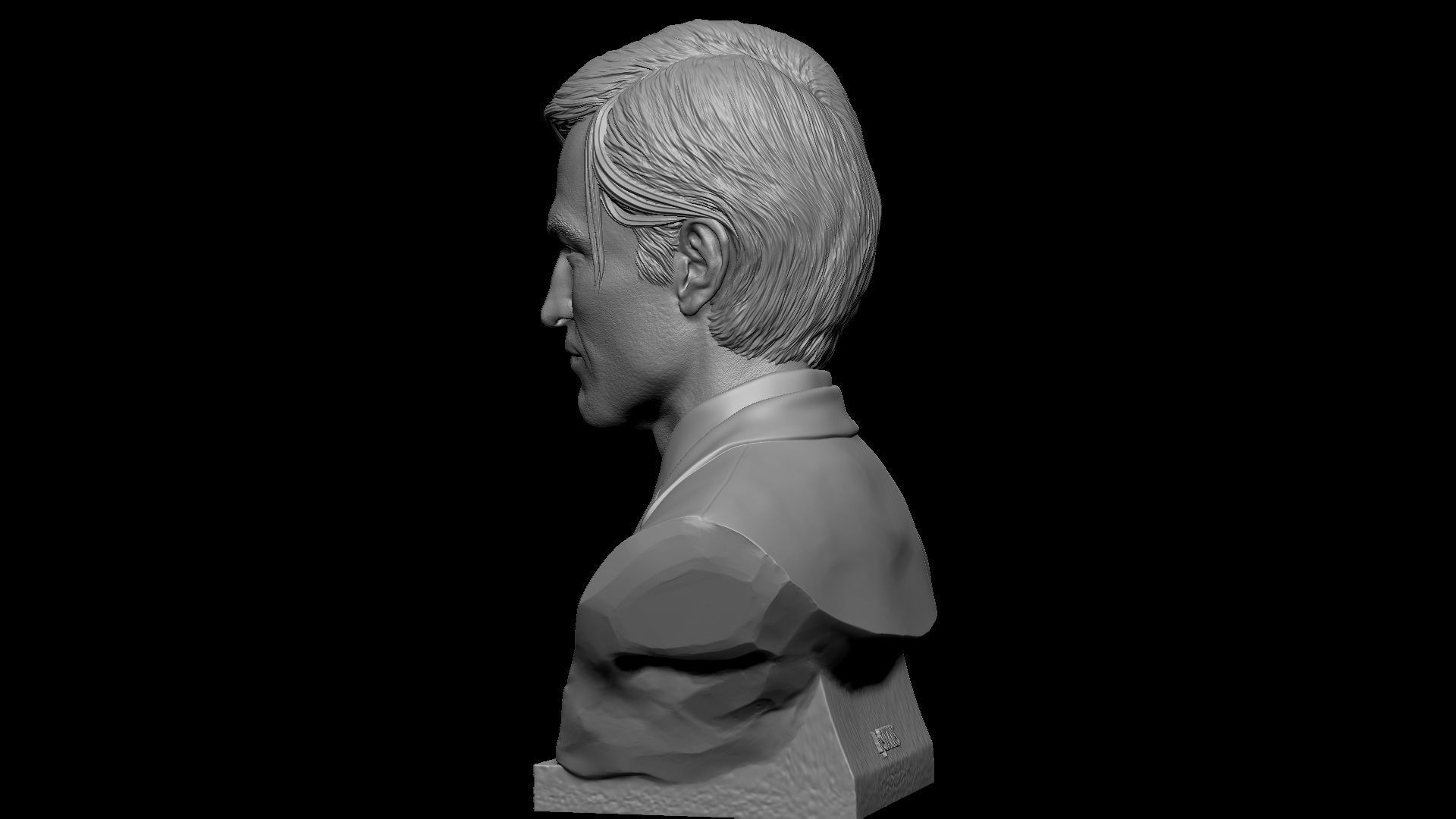 Robert Pattinson 3D print model_13