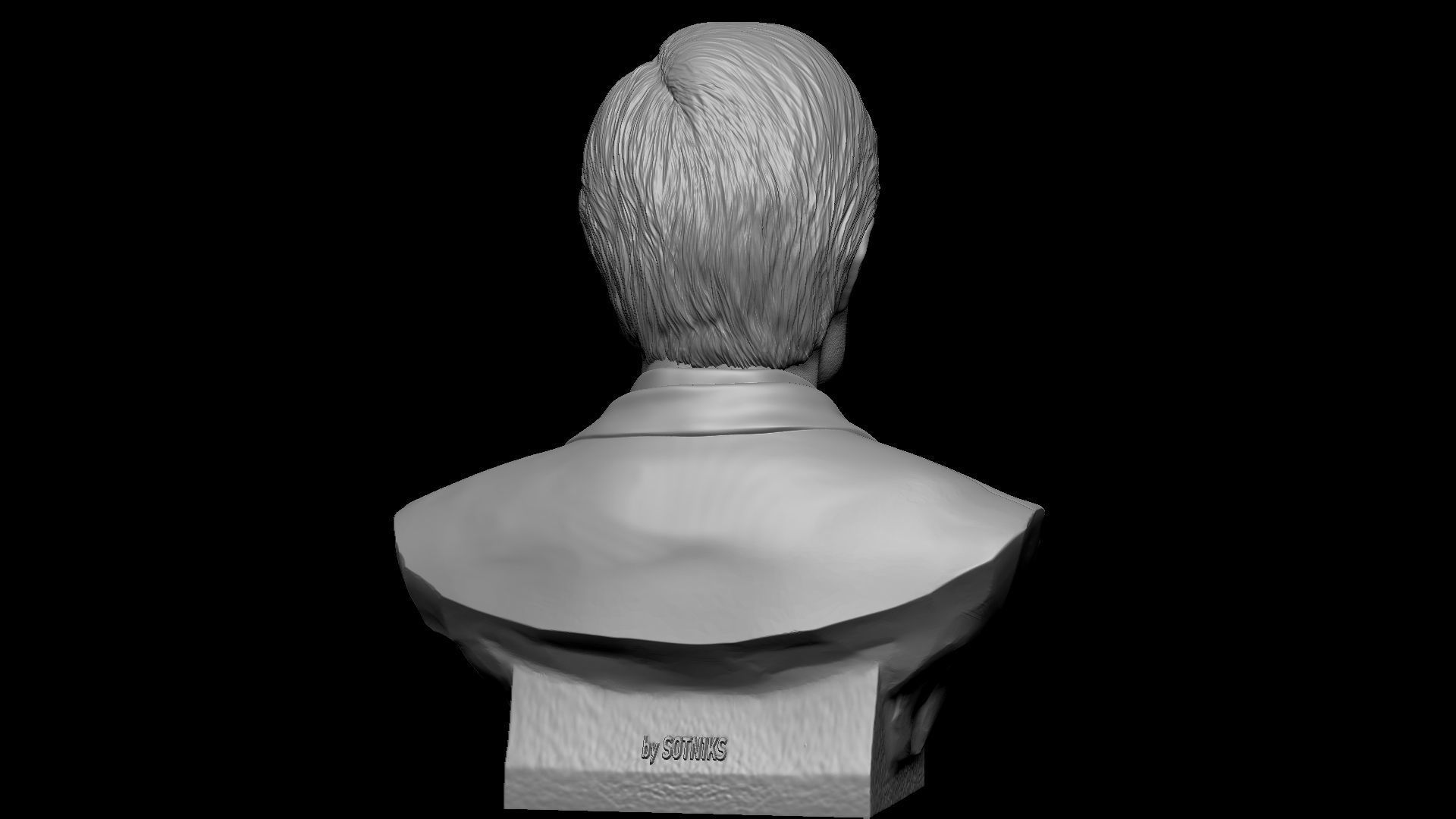 Robert Pattinson 3D print model_20