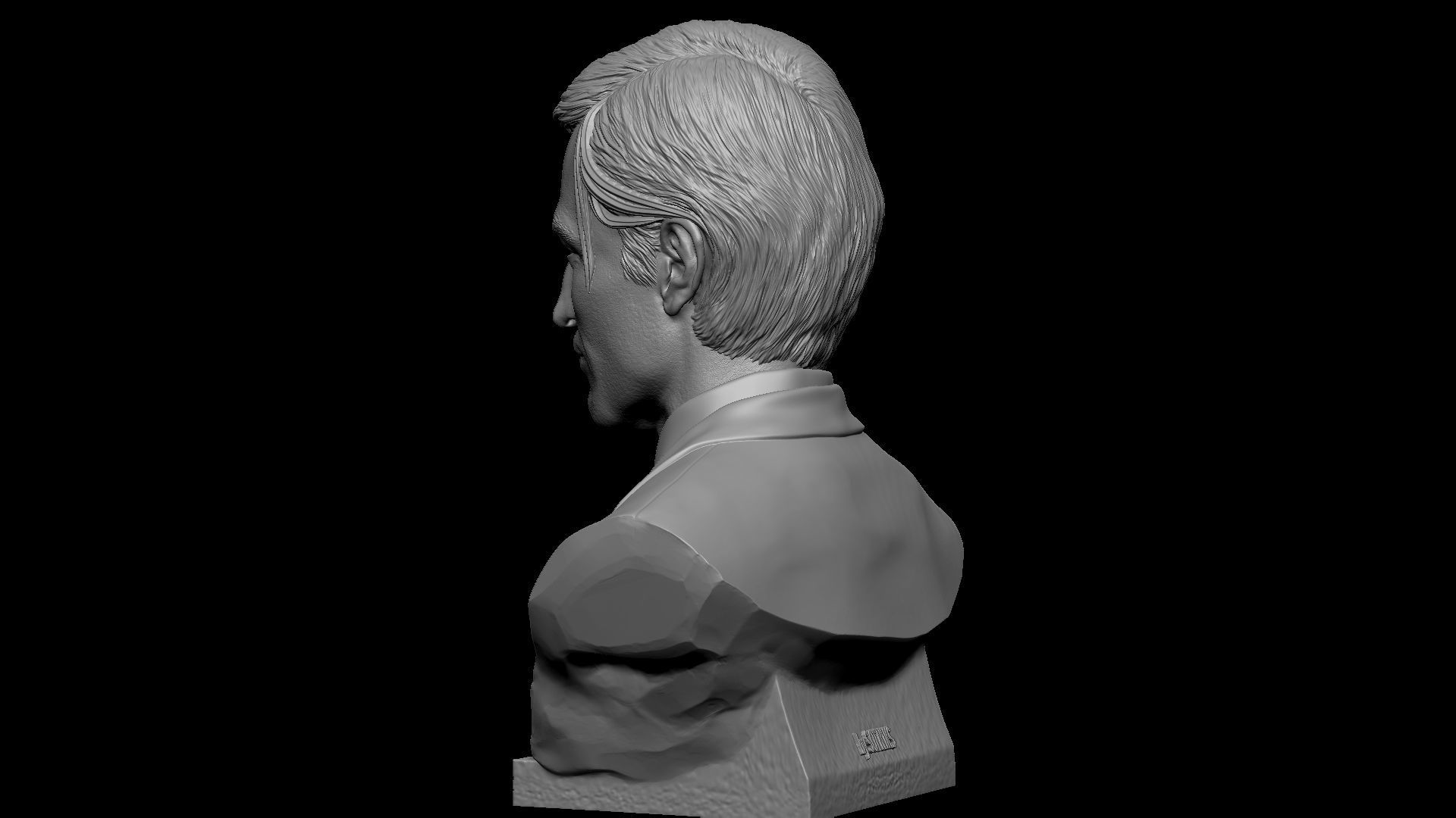 Robert Pattinson 3D print model_14