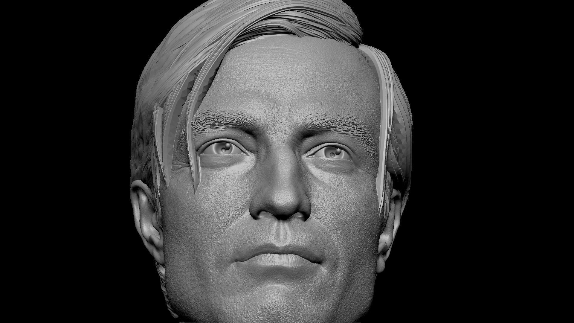Robert Pattinson 3D print model_36