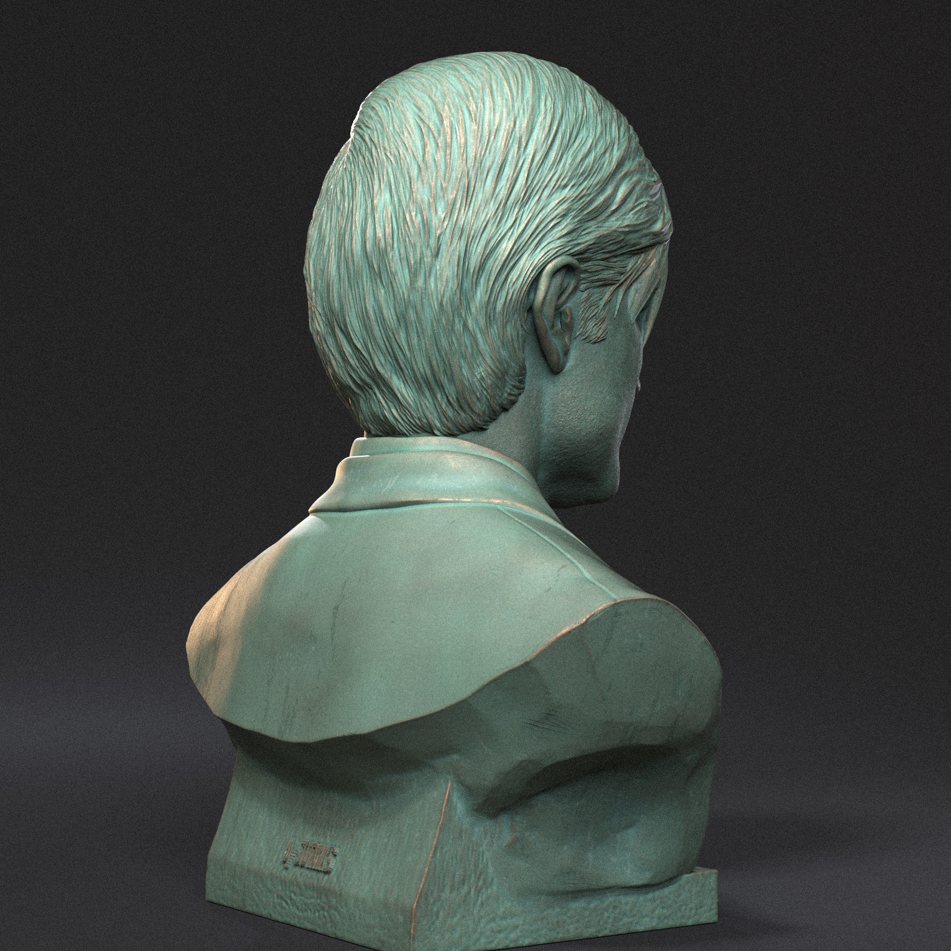 Robert Pattinson 3D print model_6