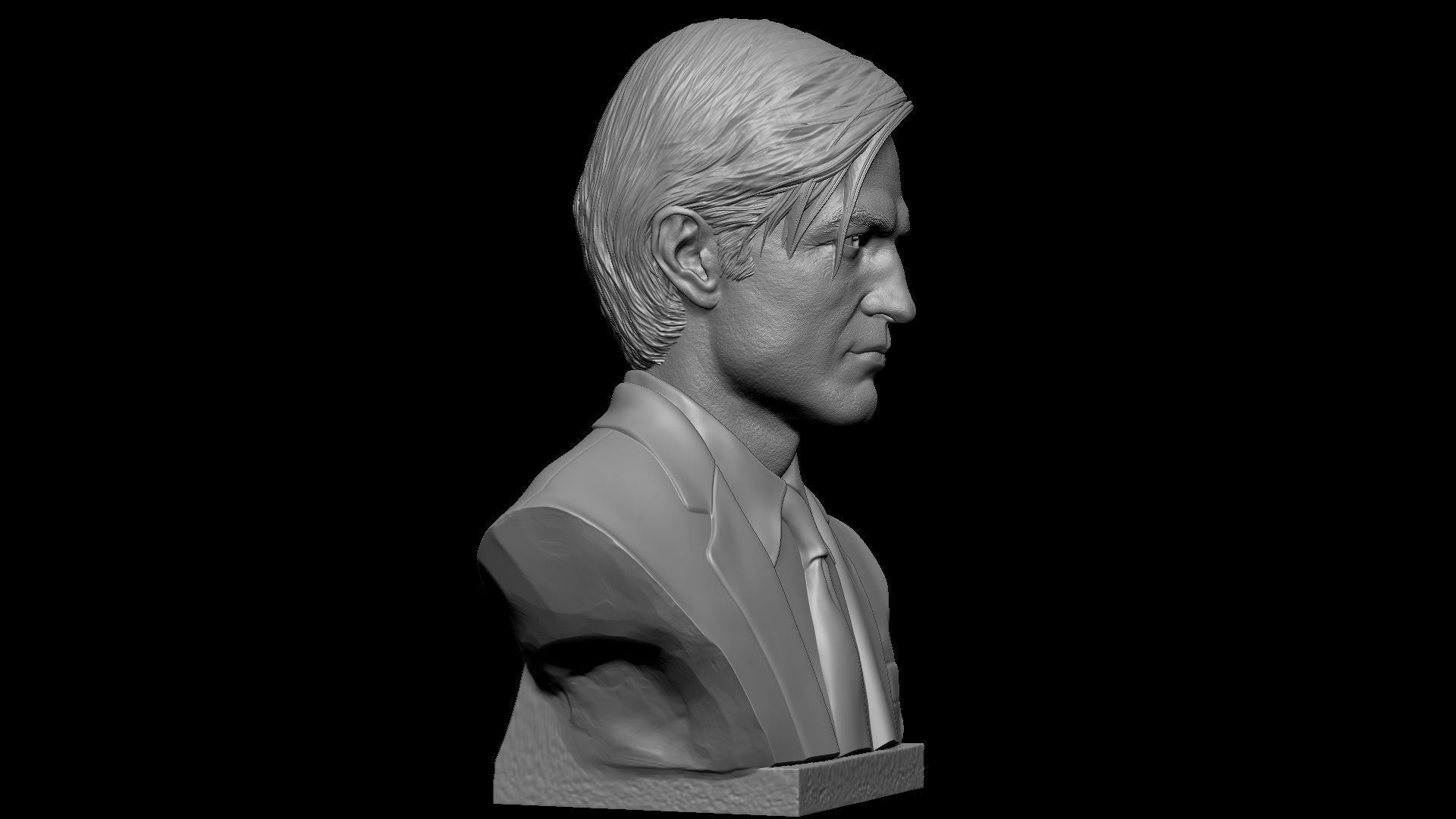 Robert Pattinson 3D print model_28