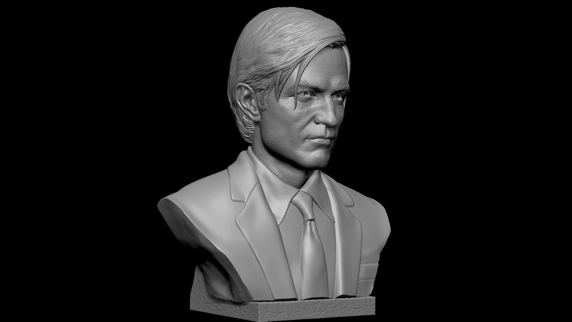 Robert Pattinson 3D print model_30
