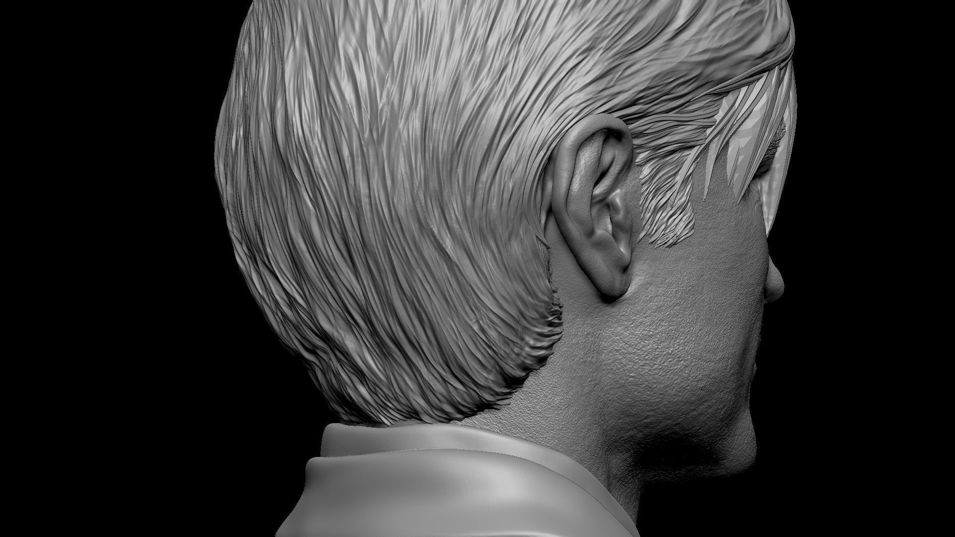 Robert Pattinson 3D print model_43