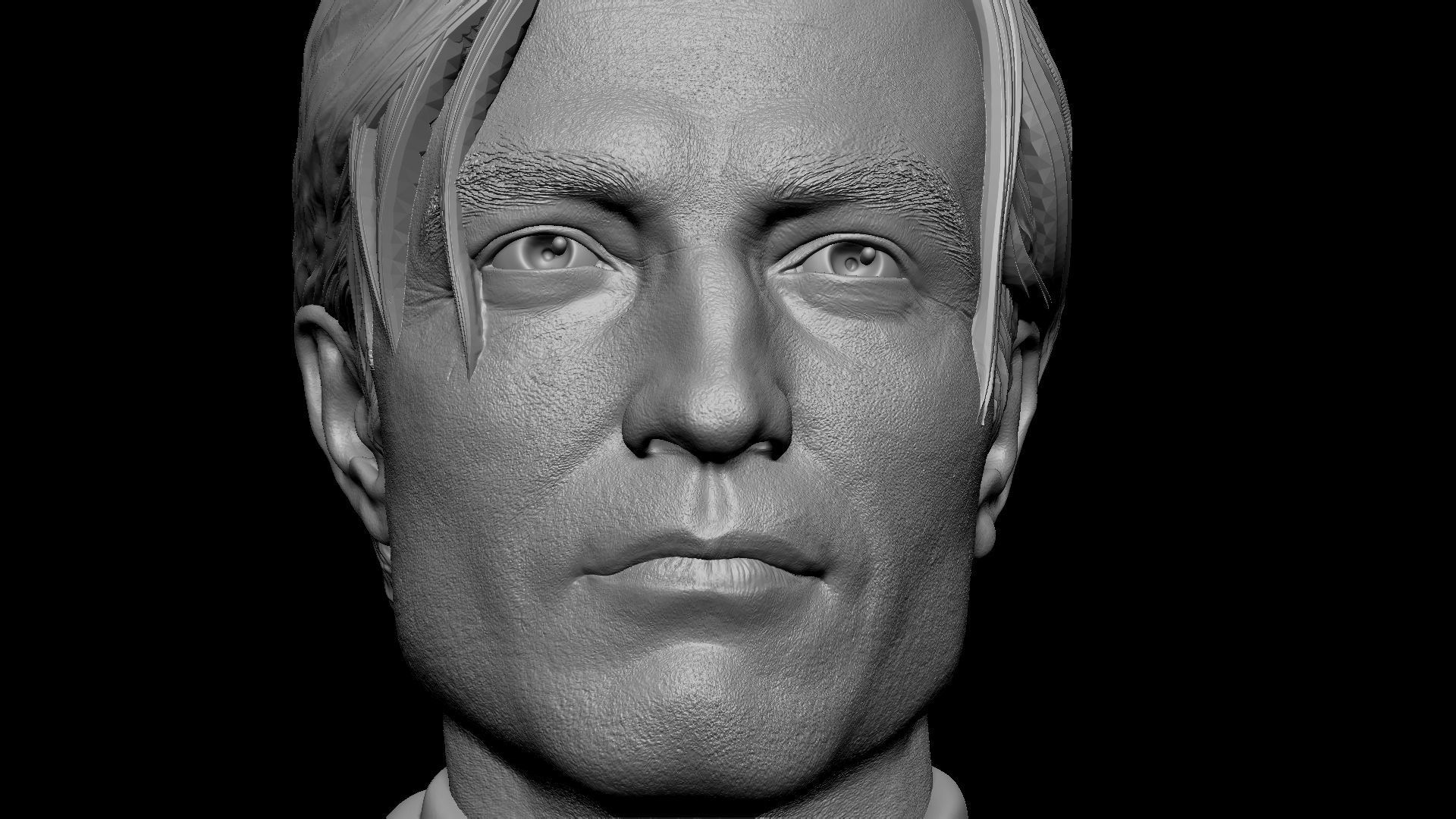 Robert Pattinson 3D print model_34