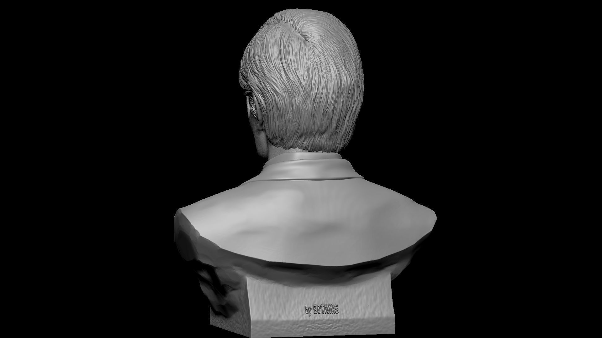 Robert Pattinson 3D print model_17